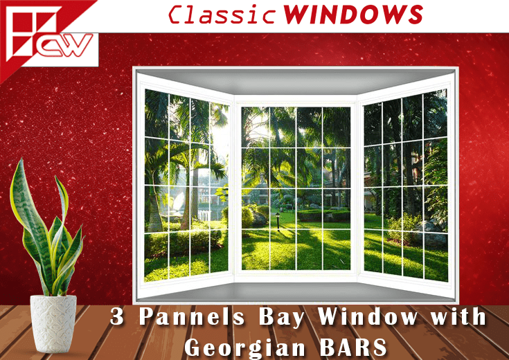 3 PANNEL BAY WINDOWS